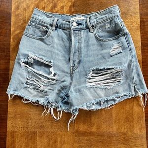 Pacsun High Rise Icon Jean Short